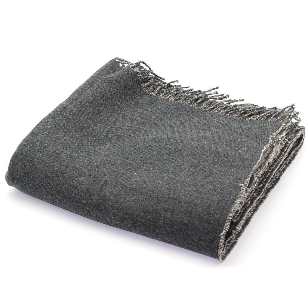 Charcoal on sale grey blanket