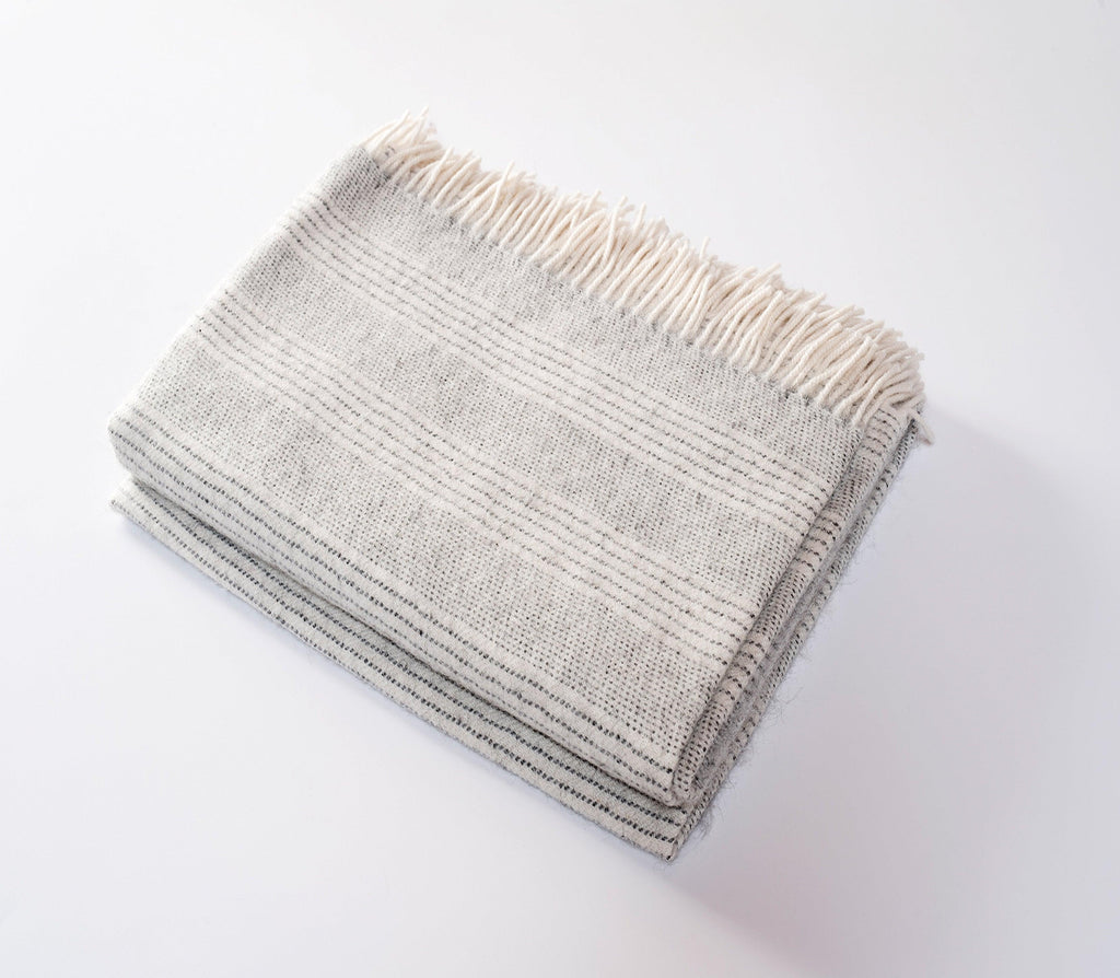 Silver cloud hotsell striped blanket