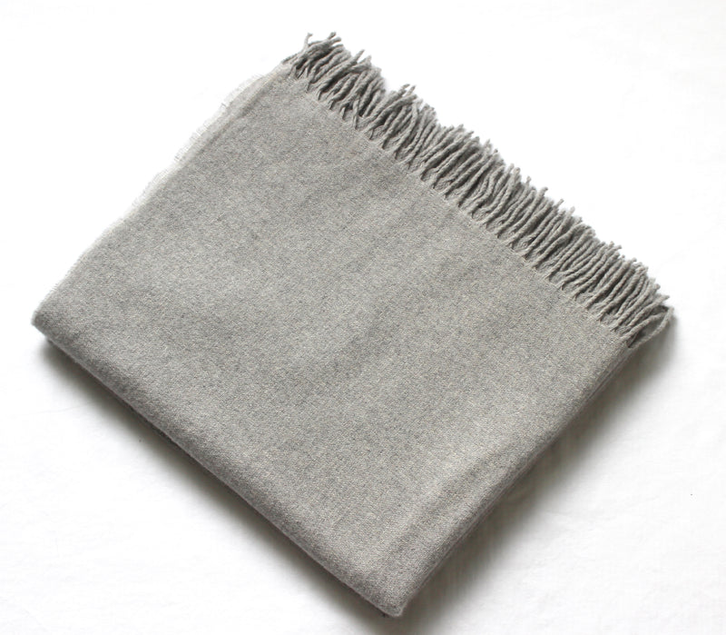 Cashmere Collection Throw Grey